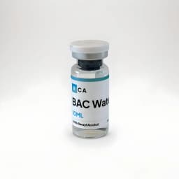 Bacteriostatic water vial