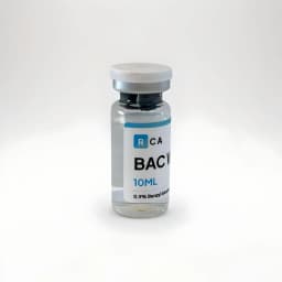Bacteriostatic water vial