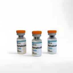 Retatrutide peptide vial