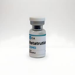 Retatrutide peptide vial