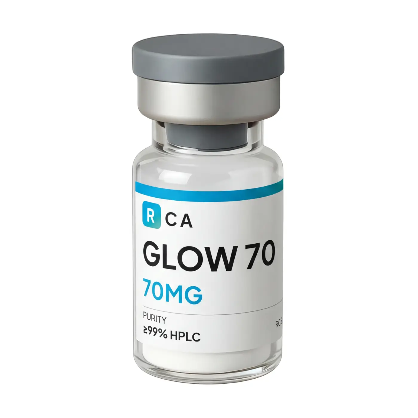Glow 70mg BPC + TB + GHK blend